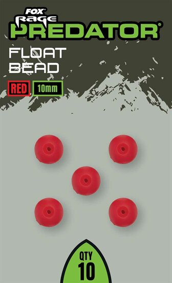 Red Float Beads Fox Rage Predator