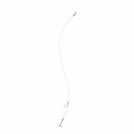 Deadbait Leaders 1x single + treble 50cm 30lb 2pcs Rozemeijer